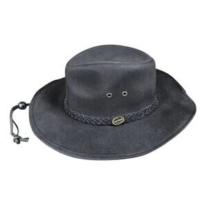Statesman Hat Cowboy Oilskin Down Under Western Outback Mens Large Australia